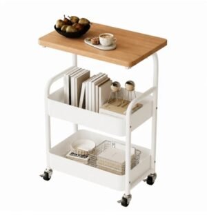 Mesa Auxiliar Organizadora con Ruedas